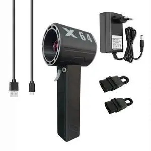 Electric Air Duster Jet Dry Blower Brushless Motor 1.4kg/s Thrust 135m/s Wind Speed 11 Blades 1000W High Power Ducted Turbo Fan