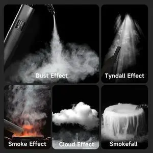 Wireless Control Fog Machine Foldable Handheld CF5 Photography Smoke Effect Maker For Video Party Photography Film