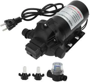 Universal High Pressure 11.3LPM 50PSI Water Pressure Diaphragm Water Pump Self Priming Water Pump for Car RV Yacht Marine Boat