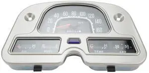 Universal 12V Meter Gauge Cluster 83100 60180 Speedometer Gauge Instrument Panel Assembly Replacement For Land Cruiser 40 Series