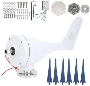 Professional Wind Turbines Small Windmill Generator 6 Blade Industrial Machinery Machine 800W High Efficiency Stable Performance