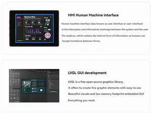 ESP32 S3 Development Board 2.41Inch AMOLED Touch Display 600X450 Withsd-Port QMI8658C 6-Axis Sensor For LVGL