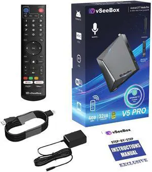 vSeeBox V5 Pro New Box 6K HD 32 GB Officially Authorized Voice Control