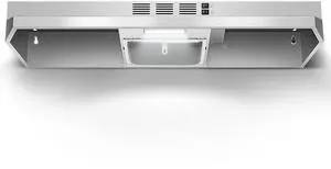 Range Hood 36 inch Under Cabinet, Ducted/Ductless Kitchen Hood 280CFM, Stainless Steel Vent Hood with Rocker Button Control, Stove Hood with 2 Speeds Fan, Bright LED Light