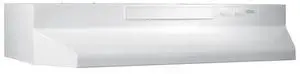 F403011 Insert with Light, Exhaust Fan for Under Cabinet Range Hood, 30-Inch, White on White