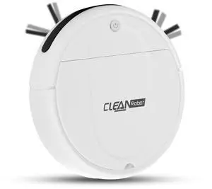 Robot Mop, Vacuum Robot mop Advanced Obstacle Avoidance, Aspiradora Robot Slim Design, Hard Floor-White1