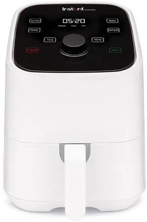 Vortex 2QT Mini Air Fryer,Small Air fryer that Crisps,Reheats, Bakes, Roasts for Quick Easy Meals,Includes over 100 In-App Recipes,is Dishwasher-Safe,from the Makers of , White