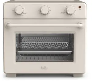 Air Fry Toaster Oven, 7 Preset Cooking Options, Dishwasher-Safe EverGood Coated Trays Included, 60-Minute Auto Shutoff w Audible Timer, Power Indicator Light, 1700 Watt, Oatmilk