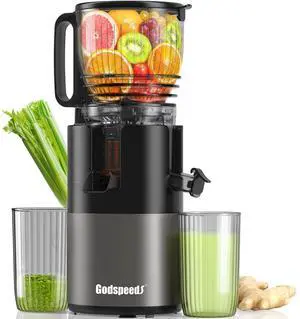 Cold Press Juicer, 5.8" Wide Feed Chute Slow Masticating Juicer Machine for Whole Fruits & Vegetables, Easy to Clean & High Juice Yield Cold Press Juicer, 5.8" Wide Feed Chute Slow Masticating Juicer Machine for Whole Fruits & Vegetables, Easy to Clean & High Juice Yield