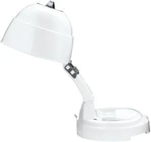 Pro Style Bonnet Hair Dryer, 2 Heat Settings, Adjustable Height, Extra-Large Hood Size, 1875W Pro Style Bonnet Ionic Hair Dryer for Women, White Pro Style Bonnet Hair Dryer, 2 Heat Settings, Adjustable Height, Extra-Large Hood Size, 1875W Pro Style Bonnet Ionic Hair Dryer for Women, White