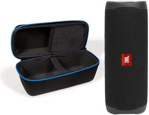 Flip 5 (Black) + Bundle with divvi! Protective Hardshell Case