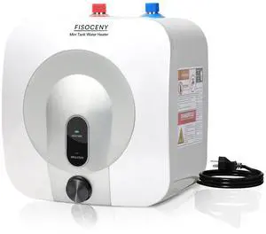 2.5 Gallon Mini Tank Water Heater Under Sink Hot Water 1500W 110V 120V Water Heaters for RV Kitchen RV 1/2NPT Stainless Steel Hose 3-way Fitting Grey 2.5 Gallon Mini Tank Water Heater Under Sink Hot Water 1500W 110V 120V Water Heaters for RV Kitchen RV 1/2NPT Stainless Steel Hose 3-way Fitting Grey