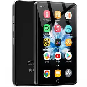 144GB MP3 Player with WiFi & Bluetooth, 4.02 IPS HD Touch Screen, MP4 Player with Speakers, Music Player for Kids, Android Music Player Preloaded with Spotify, Deezer, Play Store