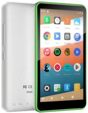 Smart MP3 Player with Bluetooth and WiFi | 144GB Storage& Android OS | 4" Touch Screen | Spotify Streaming Music&Video Player | App Store | FM Radio |  Portable Media Player (Green)