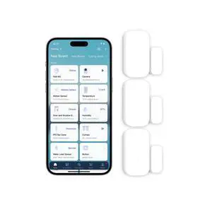 Zigbee Door and Window Sensor 3 Pack, Wireless Mini Contact Sensor | Home Automation, Requires Hub, Zigbee Connection, Kid Safety, Compatible with Apple HomeKit, Alexa, Works with IFTTT Zigbee Door and Window Sensor 3 Pack, Wireless Mini Contact Sensor | Home Automation, Requires Hub, Zigbee Connection, Kid Safety, Compatible with Apple HomeKit, Alexa, Works with IFTTT