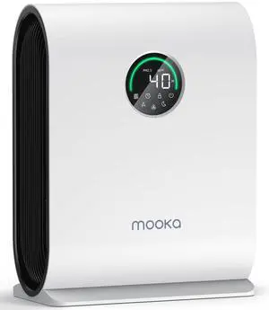 Air Purifiers for Home Large Room Up to 2500 ft² with PM 2.5 Display Air Quality Sensors,  H13 HEPA Air Purifier With Auto Mode for Pets Dust Odor Smoke, Timer, 15dB Sleep Mode for Bedroom, KJ217