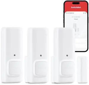 Door Alarm Contact Sensor- Smart Home Security Wireless Window Alarm and Door Sensor, Add  Hub to Make it Compatible with Alexa (3)