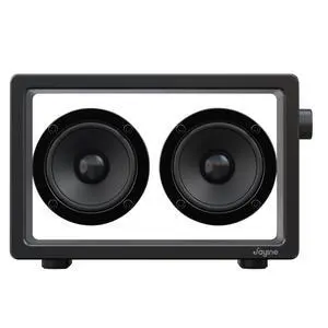 Cassette Portable Bluetooth Speaker, 20W Minimalist Speakers Bluetooth Wireless Loud, HD Powerful Sound and Wide Compatibility V5.3 for Indoor Outdoor - Black
