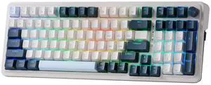 K686 PRO 98 Keys Wireless Gasket RGB Gaming Keyboard, 3-Mode Win/Mac Mechanical Keyboard w/5-Layer Noise Dampening, Dedicated Knob Control & Hot-Swap in Linear Red Switch, Blue Himmel Color K686 PRO 98 Keys Wireless Gasket RGB Gaming Keyboard, 3-Mode Win/Mac Mechanical Keyboard w/5-Layer Noise Dampening, Dedicated Knob Control & Hot-Swap in Linear Red Switch, Blue Himmel Color