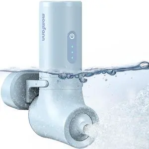 Bath Jet Spa, Bath Jet/Bubble Mode, Cordless Portable Bathtub Accessories with 3-Level Adjustable Speed, Bathtub Jets for Home Spa, Relaxing (Blue)