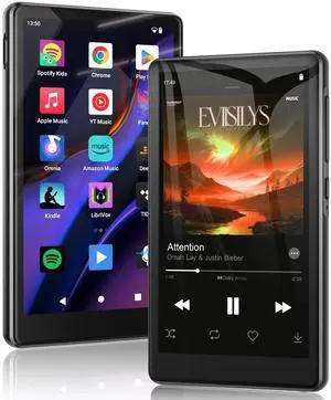 83GB Android MP3 Player with Bluetooth and WiFi, 4.5" IPS Touchscreen Music Player with Spotify, Pandora, Amazon Music, Parental Control MP4 MP3 Player for Kids with Libby, Audible, Up to 1TB