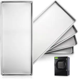 Metal Trays for Harvest Right Freeze Dryer Medium, Freeze dryer trays medium for Harvest Right home pro freeze dryer (Medium-5pcs)