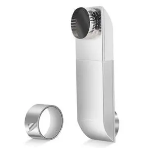 OEM Upgraded stainless steel Dryer Vent,adjustable dryer vent duct Fit for Whirlpool and all 4in Dryer Vent Outlet,for tight space square duct dryer vent pipe,The adjustable distance from12-19 in