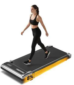 Walking Pad,Under Desk Treadmill with Incline,2.5HP Low Noise Walking Pad with Remote and LED Display,Portable Walking Pad with 265 lbs Weight Capacity,Under Desk Treadmill Home Office