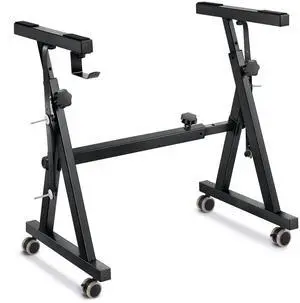Keyboard Stand, Z-style Heavy-Duty Piano Stand, Adjustable and Portable Piano Keyboard Stand, Suitable for 54, 61 and 88 Keys Electric Keyboards Digital Pianos