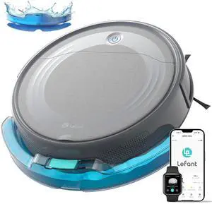 M310 Ultra Robot Vacuum and Mop, 6000Pa Suction-Slim Robotic Cleaner with ToF LiDAR Navigation, Accurate Obstacle Avoidance, WiFi/App/Alexa Control, 170min Runtime, for Pet Hair and Home