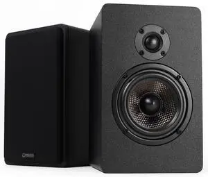 MB42X G2 Premium 2-Way Passive Bookshelf Speakers, Stereo Pair, Black | Amplifier Required, Upgraded 4-Inch Carbon-Fiber Woofer, 0.75-Inch Silk-Dome Tweeter, Desktop, Home Theater, Surround Sound MB42X G2 Premium 2-Way Passive Bookshelf Speakers, Stereo Pair, Black | Amplifier Required, Upgraded 4-Inch Carbon-Fiber Woofer, 0.75-Inch Silk-Dome Tweeter, Desktop, Home Theater, Surround Sound