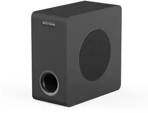 Powered Subwoofer, 6.5'' Side Firing Home Audio Sub, Deep Bass Response Subwoofers, Easy Setup with Home Theater Systems, TV, Speakers, RCA, LFE, AUX Input, High-Level Speaker Input & Output Powered Subwoofer, 6.5'' Side Firing Home Audio Sub, Deep Bass Response Subwoofers, Easy Setup with Home Theater Systems, TV, Speakers, RCA, LFE, AUX Input, High-Level Speaker Input & Output