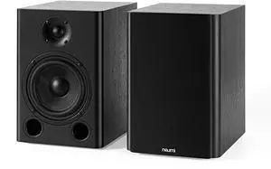 NEUMI BS5 Passive Bookshelf Speakers, 5-Inch Woofer, Dark Wood, 1 Pair | 1-inch silk dome tweeter, rear ported cabinet, for home theater, stereo music and surround sound NEUMI BS5 Passive Bookshelf Speakers, 5-Inch Woofer, Dark Wood, 1 Pair | 1-inch silk dome tweeter, rear ported cabinet, for home theater, stereo music and surround sound