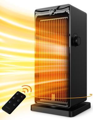 thumbnail image 2 of Weather Station Indoor 1500w Ptc Electric Heater With Thermostat 70 1 12 Hour Timer Indoor Ceramic Heater With Remote Control Fast And Safe Indoor Heater For Home Bedroom Office Tt He007 2 of 11