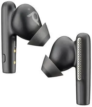 Voyager Free 60 True Wireless Earbuds (Plantronics)  Noise-Canceling Mics for Clear Calls  Active Noise Canceling (ANC)  Portable Charge Case  Compatible w/iPhone, Android  Amazon Exclusive