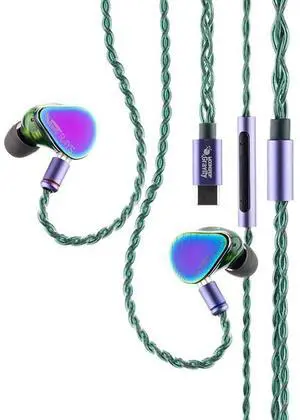 Rays Gaming Earphones USB-C DSP Game Sound Card lEMs Co-Tuned with Many Professional Players