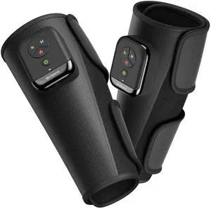 Cordless Calf Massager for Circulation and Pain Relief, FSA Eligible HSA Portable Leg Massage with Heat and Compression, Birthday Gift for Men Women Seniors, Recovery for RLS, Edema, Muscles