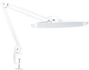 XL 2,200 Lumens LED Desk Lamp with Clamp, 24W Bright Architect Task Lamp, 20 Inches Dimmable Computer Light, Adjustable Desk Light for Home, Office, Crafts, Nails & Hobbies (Non-CCT, White) XL 2,200 Lumens LED Desk Lamp with Clamp, 24W Bright Architect Task Lamp, 20 Inches Dimmable Computer Light, Adjustable Desk Light for Home, Office, Crafts, Nails & Hobbies (Non-CCT, White)