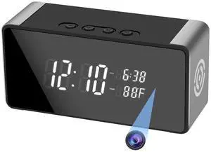 Wireless WiFi Hidden Spy Camera, Full HD 4K Home Security Cam for Home Safety Support 5G&2.4G with Night Vision and Motion Detection, APP Control with SD Storage Wireless WiFi Hidden Spy Camera, Full HD 4K Home Security Cam for Home Safety Support 5G&2.4G with Night Vision and Motion Detection, APP Control with SD Storage