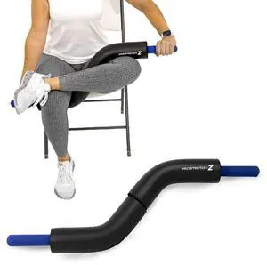 ProStretch Z, Innovative Stretching and Alignment Device to Enhance Flexibility and Range of Motion in Hip Flexors, Piriformis, Glutes, and Lower Back for Pain Relief