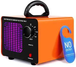 Ozone Generator 160,000mg/h, Ozone Machine Odor Removal Ozone Odor Eliminator Ozonator Air Ionizer Deodorizer for Home/Car/Smoke/Pet Odor