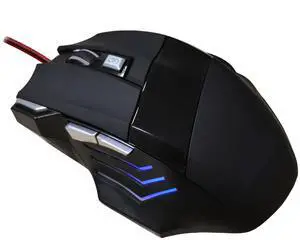 Gaming Mouse 7 Button USB Wired LED Breathing Fire Button 3200 DPI Laptop PC Gaming Mouse 7 Button USB Wired LED Breathing Fire Button 3200 DPI Laptop PC