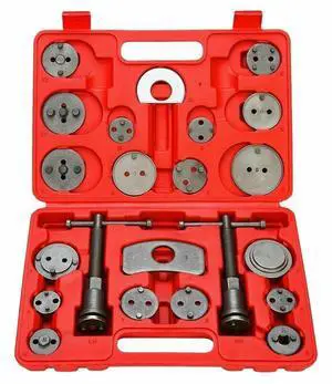 22 PIECES UNIVERSAL CAR DISC BRAKE CALIPER PISTON REWIND WIND BACK TOOL KIT