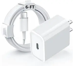 2-Pack Super Fast Charger Type C For iPhone 14 13 12 11 Pro Max Xs XR 8 7 6 Plus