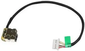 For HP 799749-S17 799749-Y17 799749-F17 799749-T17 DC Power Jack Charging Port Cable