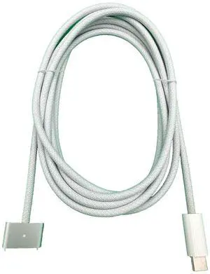 2m Silver USB-C to Magnetic Charging Cable  Fast, Reliable Connection for Compatible Devices, Durable & Flexible Design
