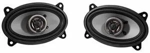 "250W 4x6'' 2-Way Coaxial Car Audio Speakers  Clear Stereo Sound, Durable Build for Vehicle Audio Upgrade