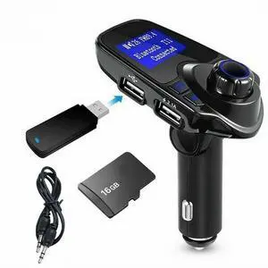 Bluetooth Car Kit MP3 Player FM Transmitter Wireless Radio Adapter USB Charger Bluetooth Car Kit MP3 Player FM Transmitter Wireless Radio Adapter USB Charger