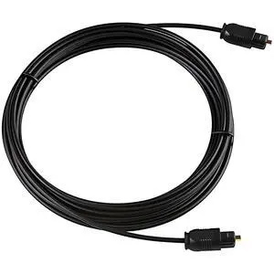 (10-pack) 6 FT Digital Fiber Optic Audio Cable Cord Optical SPDIF TosLink