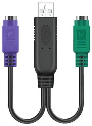 20cm USB Male to PS2 Female Active Converter Cable Adapter For Mouse Keyboard 20cm USB Male to PS2 Female Active Converter Cable Adapter For Mouse Keyboard